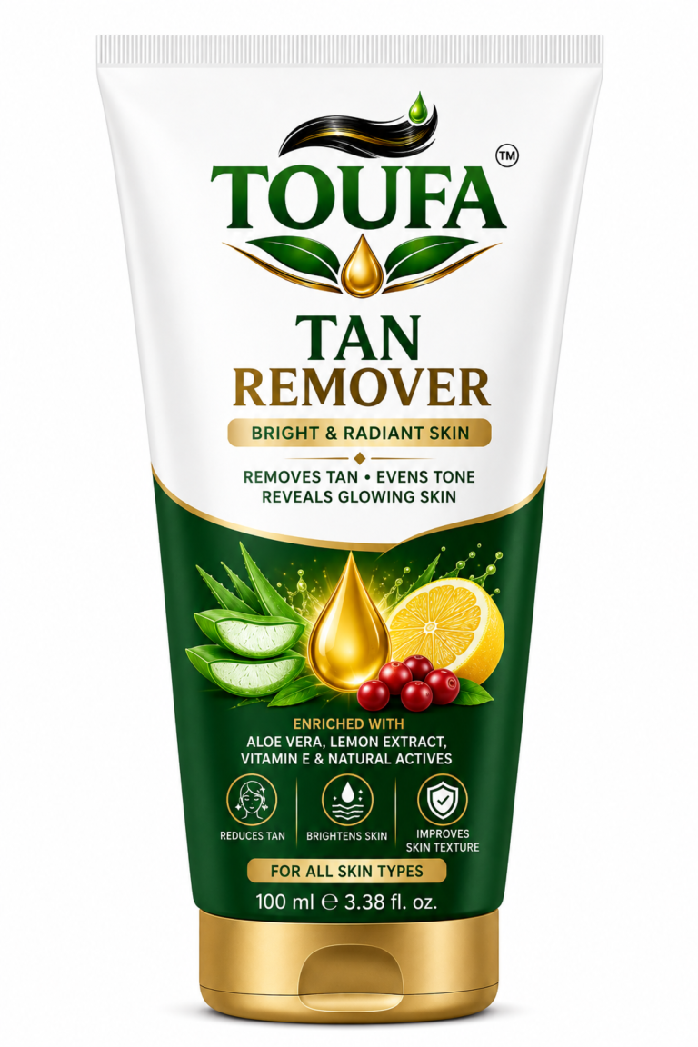 TOUFA Tan Remover 100ml tube with lemon and aloe vera